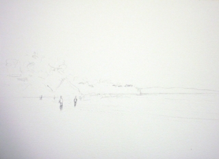 Surf Beach, Drawing