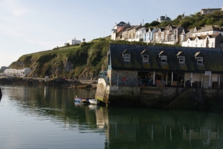 Cornish fishing village, UK