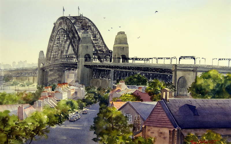 Watercolor paintings by Joe Cartwright Watercolour Painting