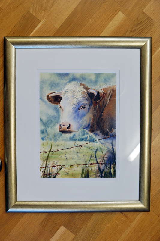 How to frame a watercolor painting Painting With Watercolors