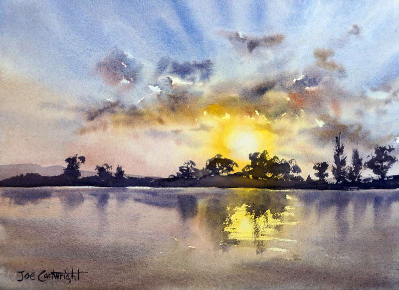 Watercolor paintings for sale by Joe Cartwright