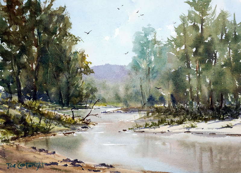 Watercolor paintings for sale by Joe Cartwright